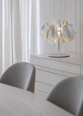 Nightbloom Table Lamp, White & Gold (US)